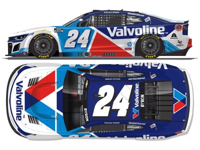 PRE-ORDER - $90 - William Byron 2026 Valvoline 1:24 Color Chrome Nascar Diecast