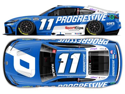 PRE-ORDER - $90 - Denny Hamlin 2026 Progressive 1:24 Color Chrome Nascar Diecast