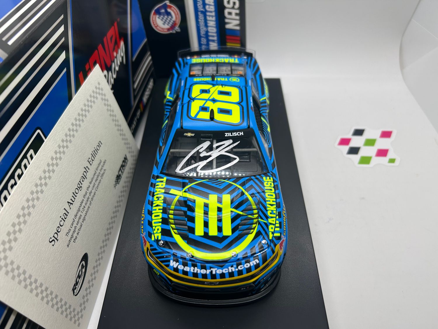Connor Zilisch Autographed 2026 Trackhouse 1:24 Nascar Diecast