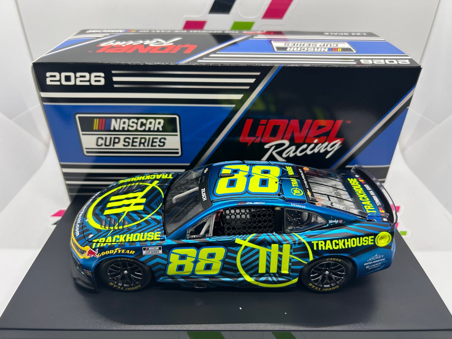 Connor Zilisch 2026 Trackhouse 1:24 Color Chrome Nascar Diecast
