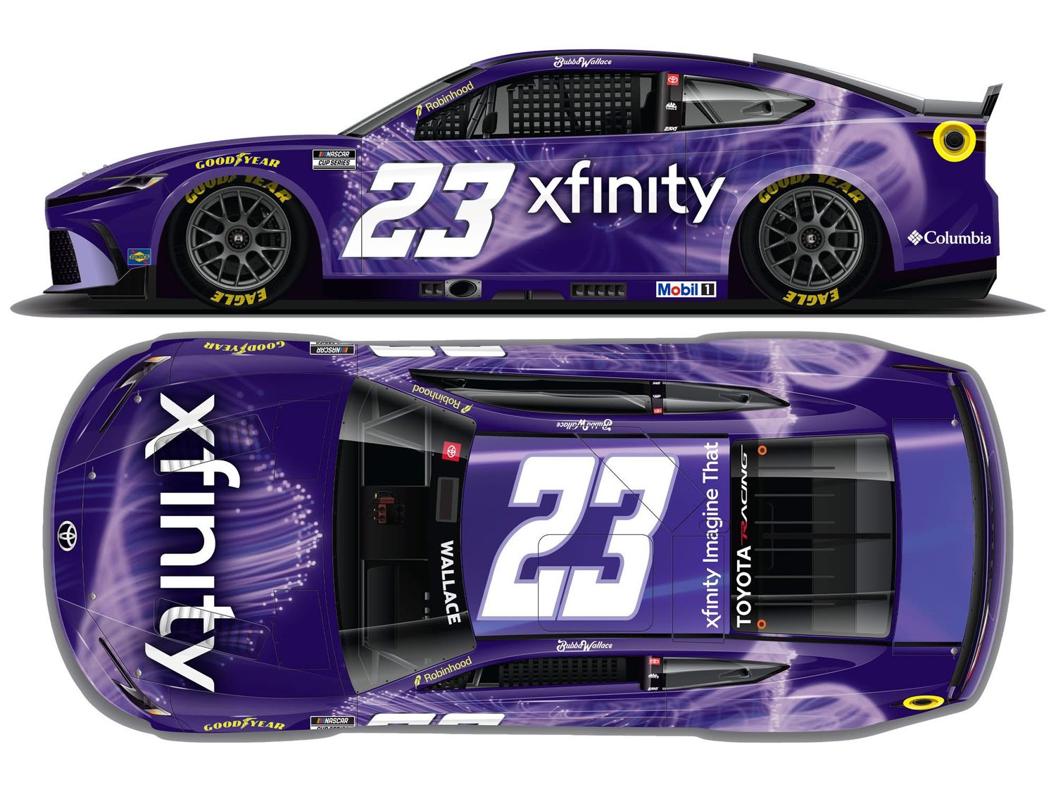 PRE-ORDER - $80 - Bubba Wallace 2026 Xfinity 1:24 Nascar Diecast