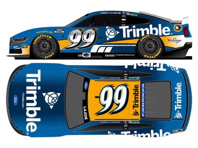 PRE-ORDER - $136 - Corey Lajoie 2026 Trimble Tribute 1:24 Elite Nascar Diecast - FOIL NUMBER DIECAST