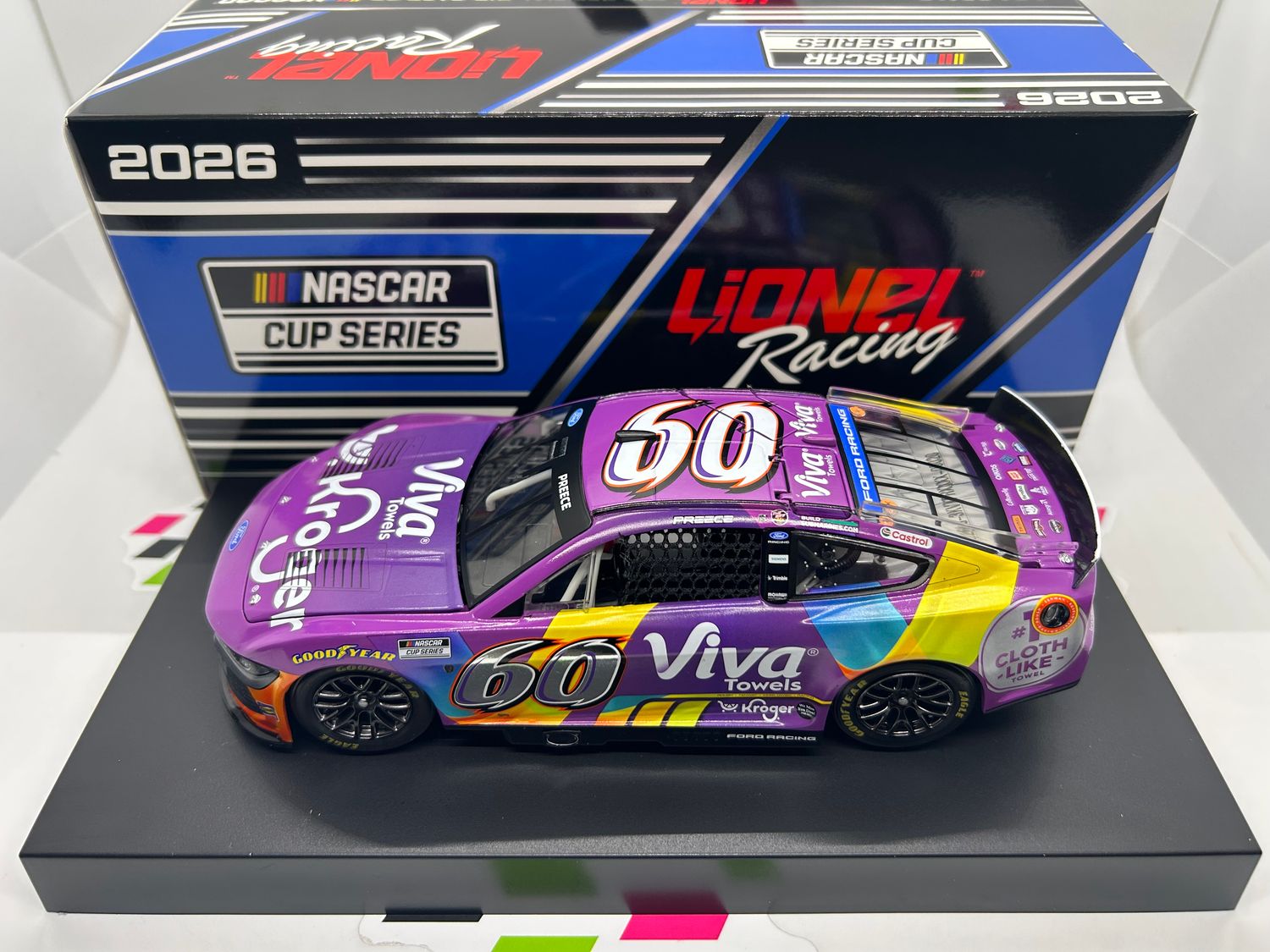 Ryan Preece 2026 Kroger / Viva Tribute 1:24 Nascar Diecast - FOIL NUMBER DIECAST