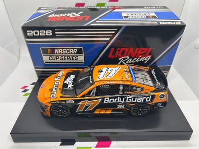 Chris Buescher 2026 Body Guard Tribute Nascar Diecast - FOIL NUMBER DIECAST