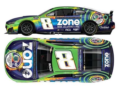 PRE-ORDER - $130 - Kyle Busch 2026 Zone Jalapeno Lime 1:24 Elite Nascar Diecast