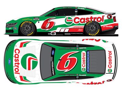 PRE-ORDER - $136 - Brad Keselowski 2026 Castrol Tribute 1:24 Elite Nascar Diecast - FOIL NUMBER DIECAST