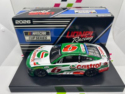 Brad Keselowski 2026 Castrol Tribute 1:24 Nascar Diecast - FOIL NUMBER DIECAST