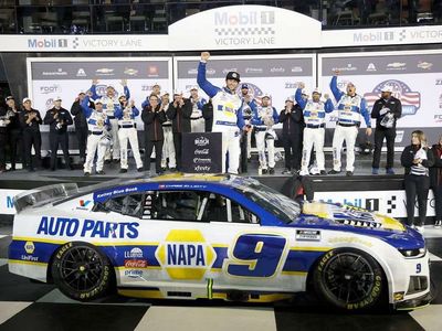 PRE-ORDER - $97 - Chase Elliott 2026 Napa Duel 2 Daytona 2/12/26 Race Win 1:24 Nascar Diecast - FOIL NUMBER CAR