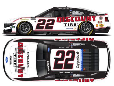 PRE-ORDER - $90 - Joey Logano 2026 Discount Tire 1:24 Color Chrome Nascar Diecast