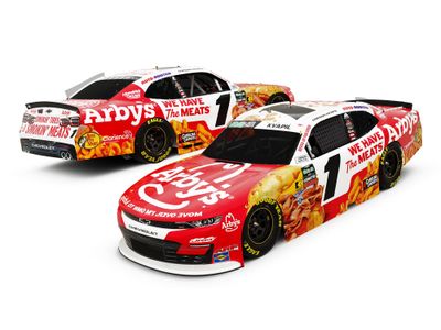 PRE-ORDER - $80 - Carson Kvapil Autographed 2026 Arby's 1:24 O'Reilly Auto Parts Series