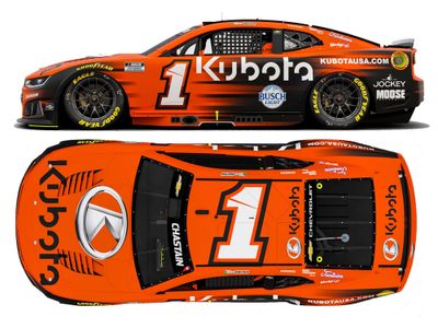 PRE-ORDER - $130 - Ross Chastain 2026 Kubota 1:24 Elite Nascar Diecast