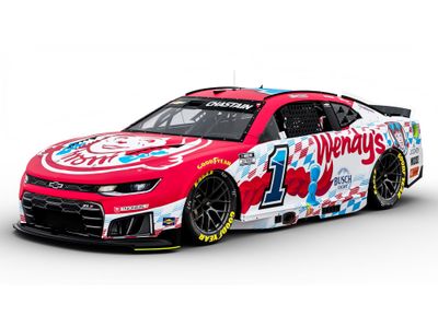 PRE-ORDER - $97 - Ross Chastain 2026 Wendy's 1:24 Color Chrome Nascar Diecast - FOIL NUMBER