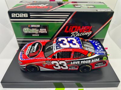 Cleetus McFarland 2026 Tommy's Express Car Wash 1:24 O'Reilly Auto Parts Series