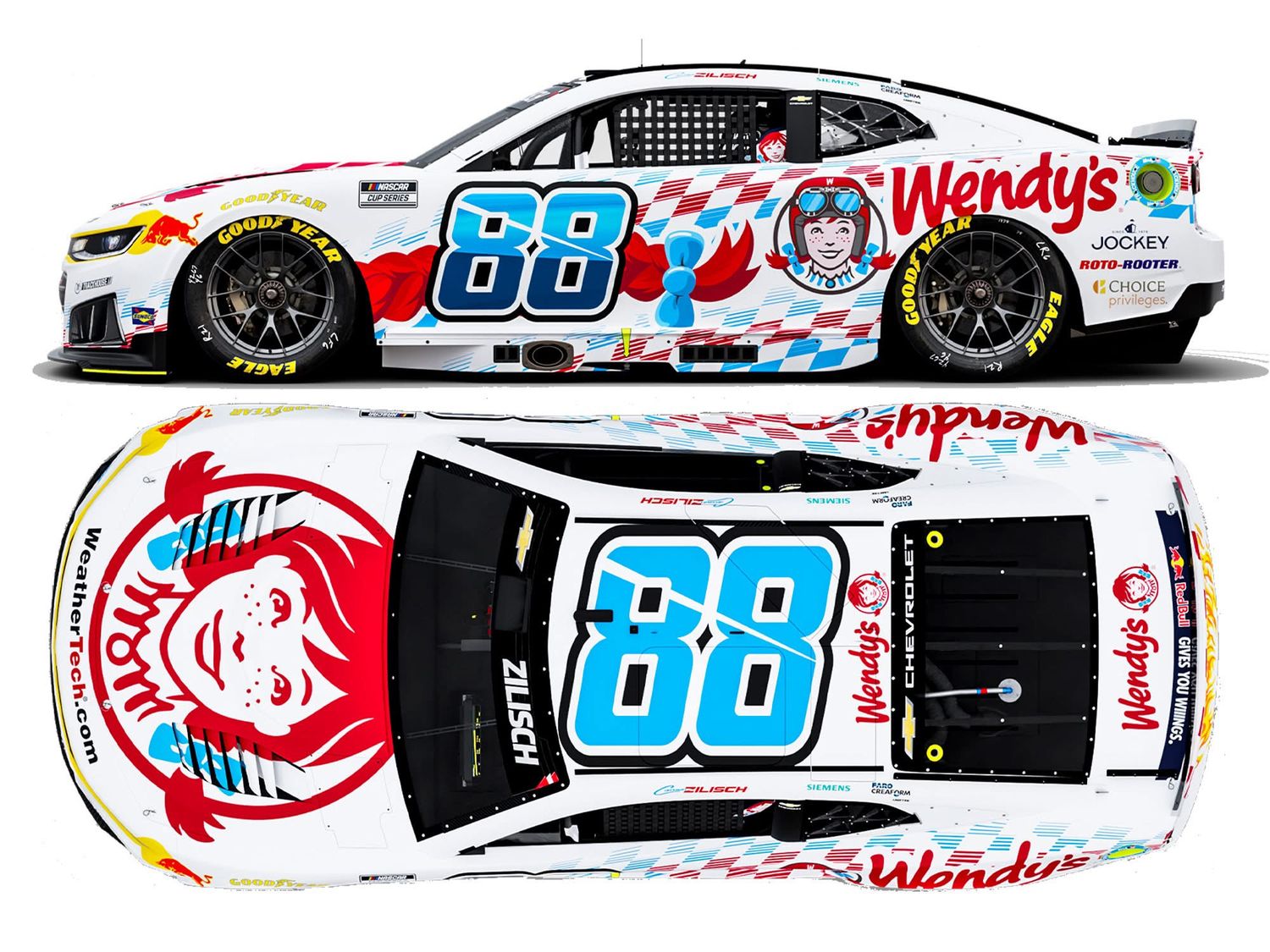 PRE-ORDER - CONNOR ZILISCH 2026 WENDY'S 1:24 ELITE DIECAST