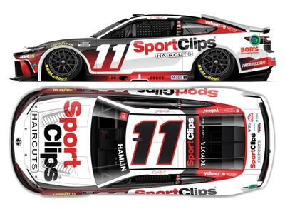 PRE-ORDER - Denny Hamlin 2026 Sport Clips 1:24 Nascar Diecast