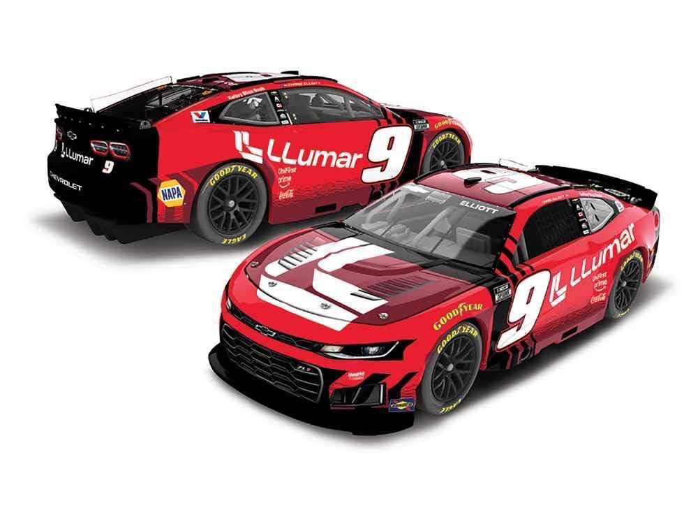 PRE-ORDER - Chase Elliott 2026 Llumar 1:24 Elite Nascar Diecast