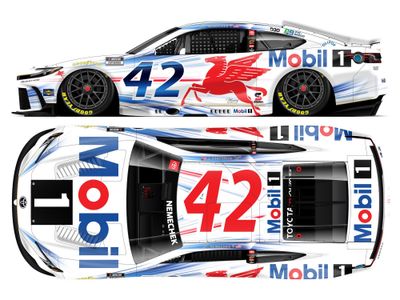 PRE-ORDER - John Hunter Nemechek Autographed 2026 Mobil 1 1:24 Nascar Diecast - FOIL NUMBER DIECAST