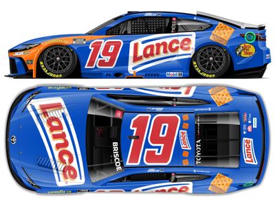 PRE-ORDER - Chase Briscoe Autographed 2026 Lance 1:24 Nascar Diecast