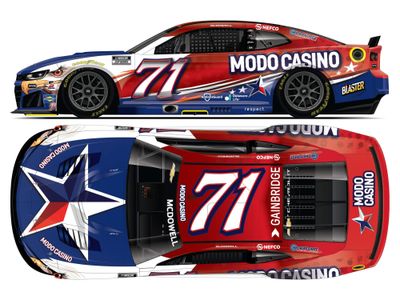 PRE-ORDER - Michael McDowell 2026 Modo Casino 1:24 Elite Nascar Diecast - FOIL NUMBER DIECAST