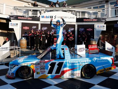 PRE-ORDER - Kaden Honeycutt 2026 Safelite/Foster Love Watkins Glen 5/8/26 Race Win 1:24 Nascar Diecast - Truck Series