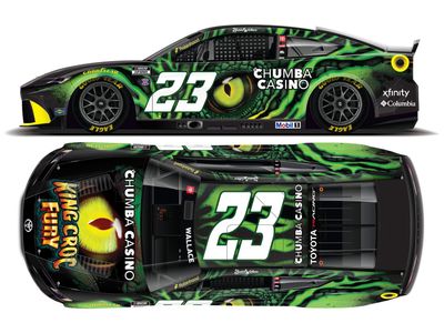 PRE-ORDER - Bubba Wallace 2026 Chumba Casino King Croc Fury 1:24 Elite Nascar Diecast