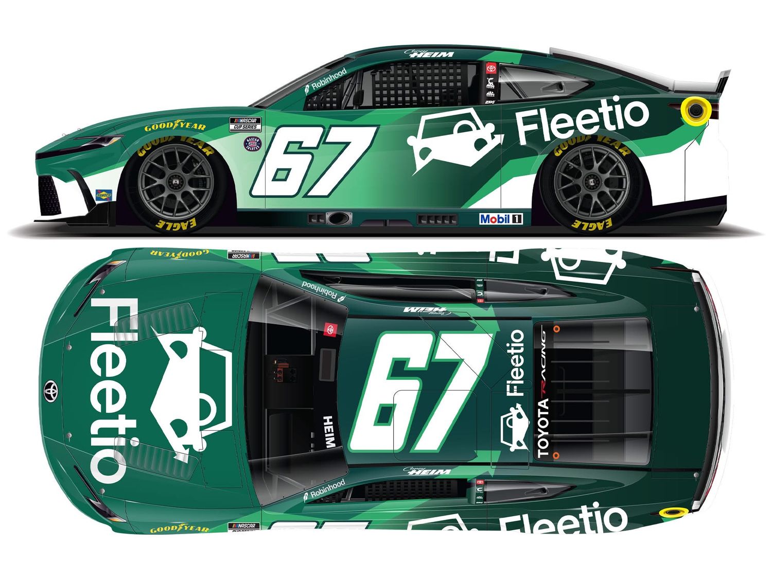 PRE-ORDER - Corey Heim 2026 Fleetio 1:24 Nascar Diecast