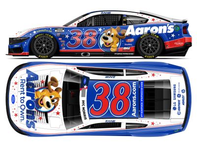 PRE-ORDER - Zane Smith 2026 Aaron's Lucky Dog Patriotic 1:24 Elite Nascar Diecast