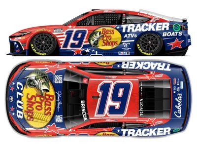 PRE-ORDER - Chase Briscoe Autographed 2026 Bass Pro Shops Salutes 1:24 Nascar Diecast