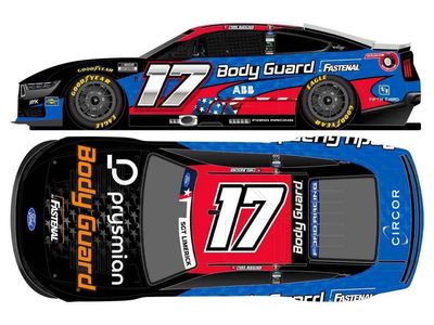 PRE-ORDER - Chris Buescher 2026 Body Guard Salutes 1:24 Nascar Diecast - FOIL NUMBER DIECAST