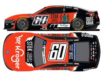 PRE-ORDER - Ryan Preece Autographed 2026 Kroger/Stok Cold Brew Coffee 1:24 Nascar Diecast - FOIL NUMBER DIECAST