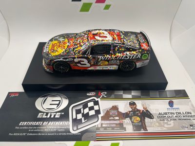 Austin Dillon 2025 Bass Pro Shops Winchester Deer Season Richmond 8/16/25 Race Win 1:24 Elite Nascar Diecast