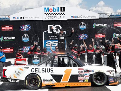 PRE-ORDER - Corey Heim 2026 Celsius Michigan 6/6/26 Race Win 1:24 Nascar Diecast - Truck Series