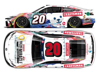 PRE-ORDER - CHRISTOPHER BELL 2026 CRAFTSMAN RACING FOR A MIRACLE 1:24 ELITE DIECAST