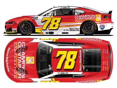 PRE-ORDER - Daniel Dye 2026 Champion Container 1:24 Nascar Diecast