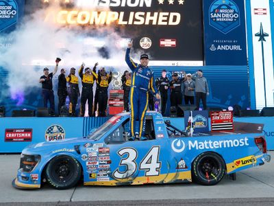 PRE-ORDER - Layne Riggs 2026 Mattermost San Diego 6/19/26 Race Win 1:24 Nascar Diecast - Truck Series