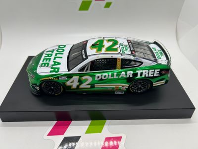 John Hunter Nemechek 2026 Dollar Tree 1:24 Color Chrome Nascar Diecast