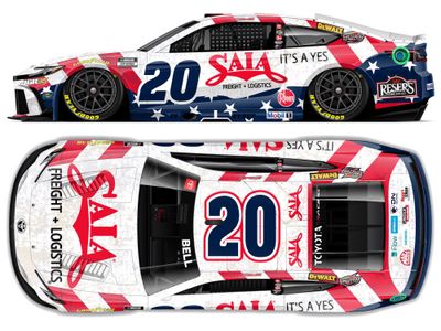 PRE-ORDER - Christopher Bell 2026 Saia LTL Patriotic 1:24 Nascar Diecast