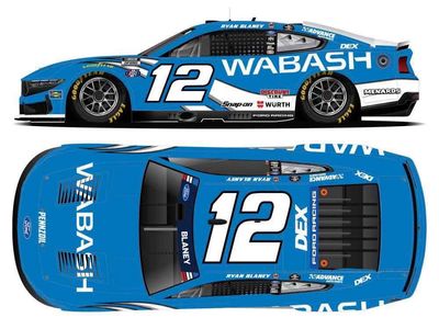 PRE-ORDER - Ryan Blaney 2026 Wabash 1:24 Nascar Diecast