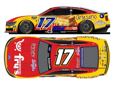 PRE-ORDER - Chris Buescher 2026 Fry's/Artesano 1:24 Nascar Diecast - FOIL NUMBER DIECAST