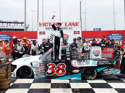 PRE-ORDER - Chandler Smith 2026 QuickTie North Wilkesboro 7.18.26 Race Win 1:24 Nascar Diecast