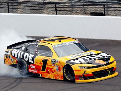 PRE-ORDER - Carson Kvapil Autographed 2026 Wilde Protein Crackers Indianapolis 7/25/26 Race Win 1:24 Nascar Diecast - O'Reilly Auto Parts Series