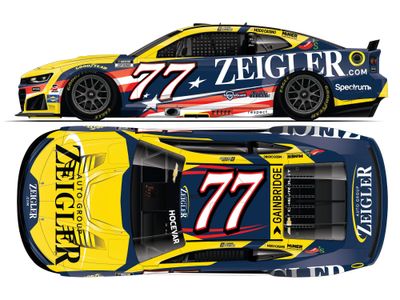 PRE-ORDER - Carson Hocevar 2026 Zeigler Patriotic 1:24 Elite Nascar Diecast