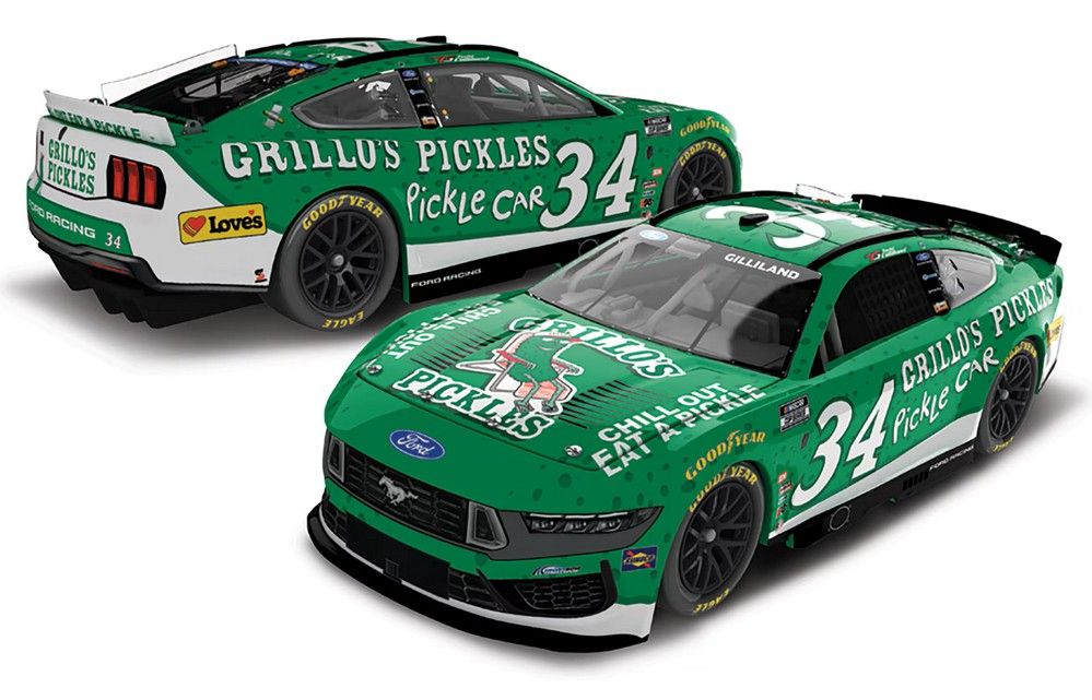 PRE-ORDER - Todd Gilliland 2026 Grillo's Pickles 1:24 Nascar Diecast [Lionel Racing]
