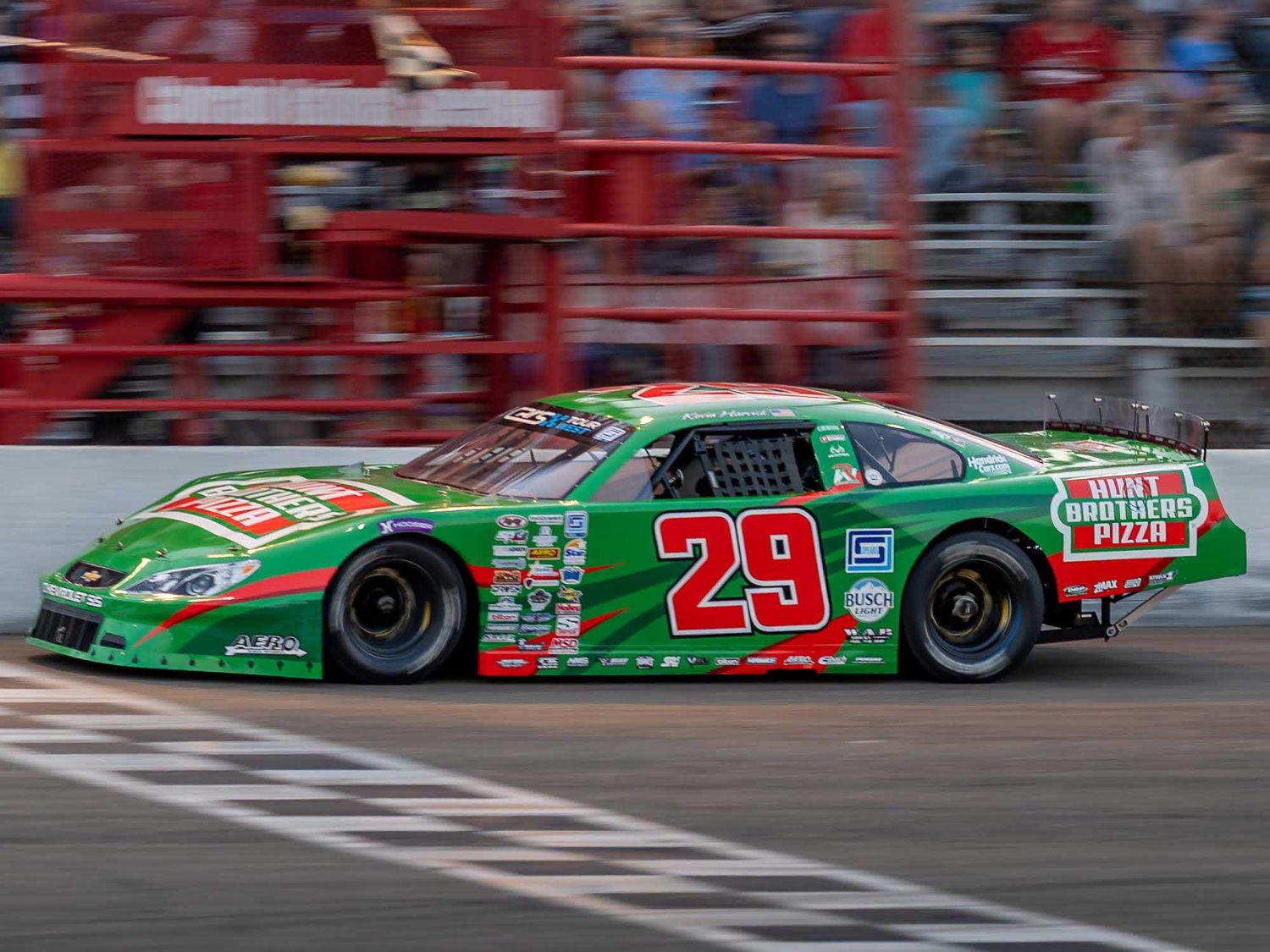 PRE-ORDER - Kevin Harvick 2026 Hunt Brother's Pizza Colorado 7/18/26 Race Win 1:24 Late Model Stock Car Diecast