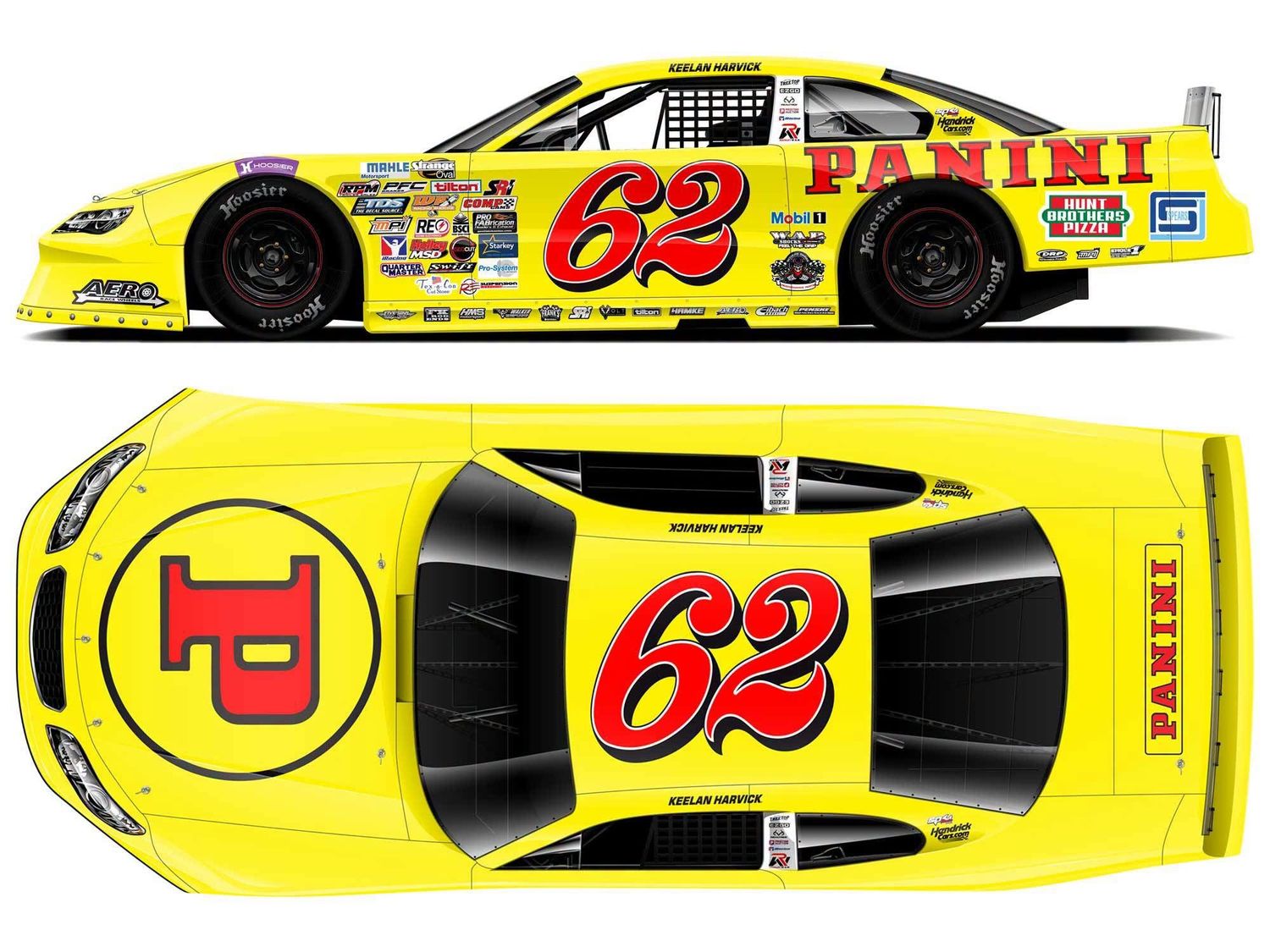 PRE-ORDER - Keelan Harvick 2026 Panini 1:24 Late Model Diecast