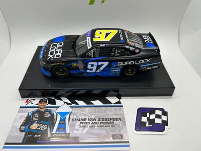 Shane van Gisbergen 2024 Quad Lock Portland Race Win 1:24 Nascar Diecast