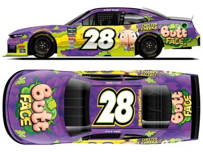 PRE-ORDER - Kyle Sieg 2026 Butt Face 1:24 Nascar Diecast - O'Reilly Auto Parts Series
