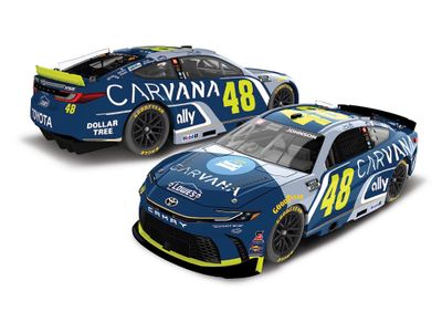PRE-ORDER - Jimmie Johnson Autographed 2027 Carvana / Lowe's 1:24 Nascar Diecast