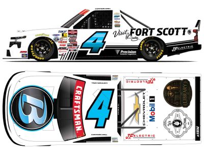 PRE-ORDER - Connor Hall 2026 Circle B Diecast/Niece Products of Kansas 1:24 Nascar Diecast - FOIL NUMBER - Truck Series