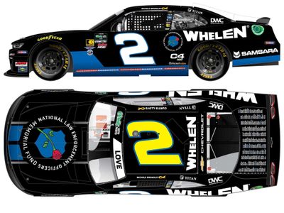 PRE-ORDER - Jesse Love 2026 National Law Enforcement Officers Memorial Fund 1:24 Nascar Diecast - O'Reilly Auto Parts Series